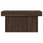 Mesa de centro madera de ingeniería marrón roble 80x55x40 cm de vidaXL, Mesas de centro - Ref: Foro24-840869, Precio: 76,45 €...