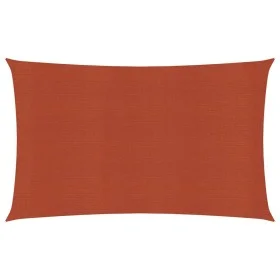 Toldo de vela HDPE terracota 160 g/m² 5x8 m de vidaXL, Sombrillas - Ref: Foro24-311358, Precio: 74,06 €, Descuento: %