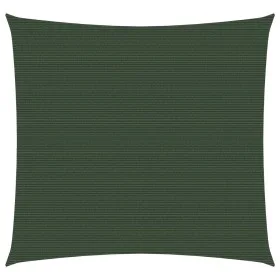 Toldo de vela HDPE verde oscuro 160 g/m² 5x5 m de vidaXL, Sombrillas - Ref: Foro24-311443, Precio: 56,37 €, Descuento: %