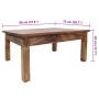 Mesa de centro madera maciza de caoba 96x73x45 cm en Mesas de centro | Comprar online en Foru.es