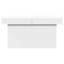 Mesa de centro madera de ingeniería blanca 80x55x40 cm de vidaXL, Mesas de centro - Ref: Foro24-840863, Precio: 61,02 €, Desc...