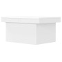 Mesa de centro madera de ingeniería blanca 80x55x40 cm de vidaXL, Mesas de centro - Ref: Foro24-840863, Precio: 61,77 €, Desc...