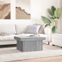 Mesa de centro madera de ingeniería gris Sonoma 100x55x40 cm de vidaXL, Mesas de centro - Ref: Foro24-840875, Precio: 91,13 €...