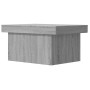 Mesa de centro madera de ingeniería gris Sonoma 100x55x40 cm de vidaXL, Mesas de centro - Ref: Foro24-840875, Precio: 91,13 €...