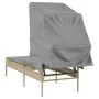Sun lounger with beige synthetic rattan hood by vidaXL, Loungers - Ref: Foro24-368191, Price: 198,26 €, Discount: %
