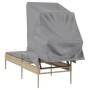 Tumbona con capota ratán sintético beige de vidaXL, Tumbonas - Ref: Foro24-368191, Precio: 182,56 €, Descuento: %