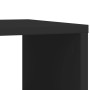 Mesa auxiliar con ruedas madera de ingeniería negra 50x30x55 cm de vidaXL, Mesas auxiliares - Ref: Foro24-840570, Precio: 39,...