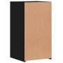 Mesitas de noche 2 uds madera de ingeniería negro 35x34x65 cm de vidaXL, Mesitas de noche - Ref: Foro24-840579, Precio: 66,07...