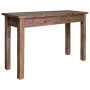 Mesa consola de madera maciza de caoba 123x42x75 cm en Mesas auxiliares | Comprar online en Foru.es