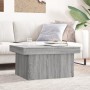 Mesa de centro madera de ingeniería gris Sonoma 80x55x40 cm de vidaXL, Mesas de centro - Ref: Foro24-840868, Precio: 69,38 €,...
