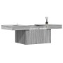 Mesa de centro madera de ingeniería gris Sonoma 80x55x40 cm de vidaXL, Mesas de centro - Ref: Foro24-840868, Precio: 69,38 €,...