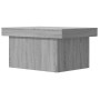 Mesa de centro madera de ingeniería gris Sonoma 80x55x40 cm de vidaXL, Mesas de centro - Ref: Foro24-840868, Precio: 69,38 €,...