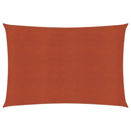Toldo de vela terracota HDPE 160 g/m² 4x6 m by vidaXL, Umbrellas - Ref: Foro24-311354, Price: 50,97 €, Discount: %