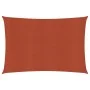 Toldo de vela terracota HDPE 160 g/m² 4x6 m by vidaXL, Umbrellas - Ref: Foro24-311354, Price: 50,97 €, Discount: %