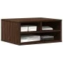 Soporte impresora madera ingeniería marrón roble 49x40x22,5 cm de vidaXL, Soportes para impresoras - Ref: Foro24-840596, Prec...