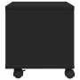 Soporte para impresora con ruedas negro 41x32x34,5 cm de vidaXL, Soportes para impresoras - Ref: Foro24-840612, Precio: 44,66...