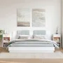 Mesitas de noche 2 uds madera de ingeniería blanco 35x34x65 cm by vidaXL, Nightstands - Ref: Foro24-840577, Price: 63,43 €, D...
