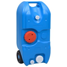 Depósito de agua con ruedas para camping azul 40 L de vidaXL, Camping y senderismo - Ref: Foro24-30133, Precio: 116,31 €, Des...