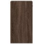Mesitas noche 2 uds madera ingeniería marrón roble 35x34x65 cm de vidaXL, Mesitas de noche - Ref: Foro24-840589, Precio: 67,0...