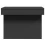 Mesa de centro madera de ingeniería negro 80x55x40 cm by vidaXL, Coffee table - Ref: Foro24-840864, Price: 61,86 €, Discount: %