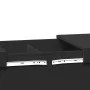 Mesa de centro madera de ingeniería negro 80x55x40 cm by vidaXL, Coffee table - Ref: Foro24-840864, Price: 61,86 €, Discount: %