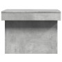 Mesa de centro madera de ingeniería gris hormigón 80x55x40 cm de vidaXL, Mesas de centro - Ref: Foro24-840866, Precio: 66,45 ...