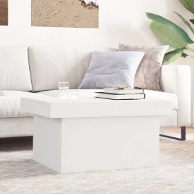 Mesa de centro madera de ingeniería blanco 100x55x40 cm de vidaXL, Mesas de centro - Ref: Foro24-840870, Precio: 73,43 €, Des...
