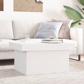 Mesa de centro madera de ingeniería blanco 100x55x40 cm de vidaXL, Mesas de centro - Ref: Foro24-840870, Precio: 74,29 €, Des...