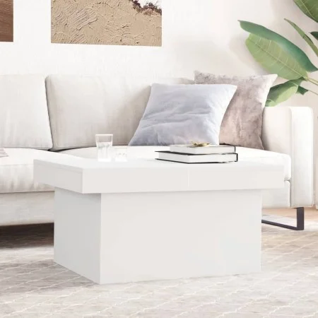 Mesa de centro madera de ingeniería blanco 100x55x40 cm de vidaXL, Mesas de centro - Ref: Foro24-840870, Precio: 73,43 €, Des...