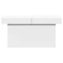 Mesa de centro madera de ingeniería blanco 100x55x40 cm de vidaXL, Mesas de centro - Ref: Foro24-840870, Precio: 73,43 €, Des...