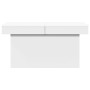 Mesa de centro madera de ingeniería blanco 100x55x40 cm de vidaXL, Mesas de centro - Ref: Foro24-840870, Precio: 74,29 €, Des...