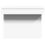 Mesa de centro madera de ingeniería blanco 100x55x40 cm de vidaXL, Mesas de centro - Ref: Foro24-840870, Precio: 73,43 €, Des...