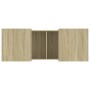 Mesa de centro madera de ingeniería roble Sonoma 100x55x40 cm de vidaXL, Mesas de centro - Ref: Foro24-840872, Precio: 73,17 ...
