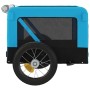 Remolque de bicicleta mascotas hierro tela Oxford azul negro de vidaXL, Cochecitos para mascotas - Ref: Foro24-93911, Precio:...