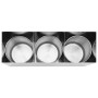 Dispensador de salsa de acero inoxidable 3 x 3,5 L de vidaXL, Dispensadores de condimentos - Ref: Foro24-51234, Precio: 311,9...
