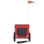 Remolque de bicicleta mascotas hierro tela Oxford rojo negro de vidaXL, Cochecitos para mascotas - Ref: Foro24-93908, Precio:...