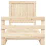 Estructura de cama con cabecero madera maciza pino 100x200 cm de vidaXL, Camas y somieres - Ref: Foro24-3281539, Precio: 145,...