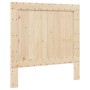Estructura de cama con cabecero madera maciza pino 100x200 cm de vidaXL, Camas y somieres - Ref: Foro24-3281539, Precio: 145,...