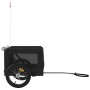 Remolque de bicicleta mascotas hierro tela Oxford negro de vidaXL, Cochecitos para mascotas - Ref: Foro24-93919, Precio: 99,4...