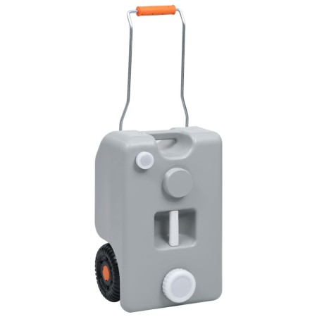 Depósito de agua con ruedas para camping gris 25 L de vidaXL, Camping y senderismo - Ref: Foro24-30132, Precio: 90,76 €, Desc...