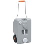 Depósito de agua con ruedas para camping gris 25 L de vidaXL, Camping y senderismo - Ref: Foro24-30132, Precio: 90,76 €, Desc...