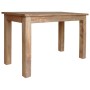 Mesa de comedor de madera maciza de caoba 120x60x77 cm en Mesas de comedor | Comprar online en Foru.es
