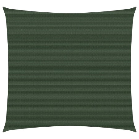 Toldo de vela HDPE verde oscuro 160 g/m² 3x3 m de vidaXL, Sombrillas - Ref: Foro24-311439, Precio: 28,63 €, Descuento: %