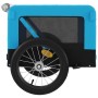 Remolque de bicicleta mascotas hierro tela Oxford azul negro de vidaXL, Cochecitos para mascotas - Ref: Foro24-93918, Precio:...