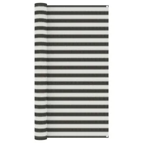 Alfombra de tienda de campaña gris antracita y blanca 200x300cm de vidaXL, Accesorios para tiendas de campaña - Ref: Foro24-3...