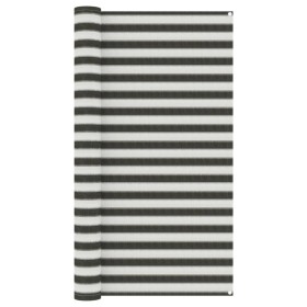 Alfombra de tienda de campaña gris antracita y blanca 200x300cm de vidaXL, Accesorios para tiendas de campaña - Ref: Foro24-3...