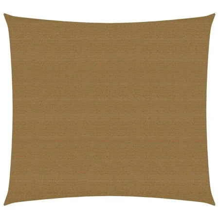 Toldo de vela HDPE gris taupe 160 g/m² 5x5 m de vidaXL, Sombrillas - Ref: Foro24-311388, Precio: 57,02 €, Descuento: %