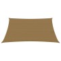 Toldo de vela gris taupe HDPE 160 g/m² 3,5x5 m de vidaXL, Sombrillas - Ref: Foro24-311407, Precio: 44,19 €, Descuento: %