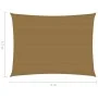 Toldo de vela gris taupe HDPE 160 g/m² 3,5x5 m de vidaXL, Sombrillas - Ref: Foro24-311407, Precio: 41,85 €, Descuento: %