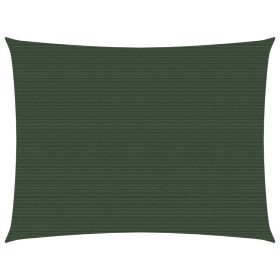 Toldo de vela verde oscuro HDPE 160 g/m² 2x3 m de vidaXL, Sombrillas - Ref: Foro24-311447, Precio: 25,68 €, Descuento: %